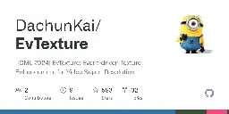GitHub - DachunKai/EvTexture: [ICML 2024] EvTexture: Event-driven Texture Enhancement for Video Super-Resolution