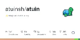 GitHub - atuinsh/atuin: ✨ Magical shell history