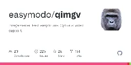 GitHub - easymodo/qimgv: Image viewer. Fast, easy to use. Optional video support.